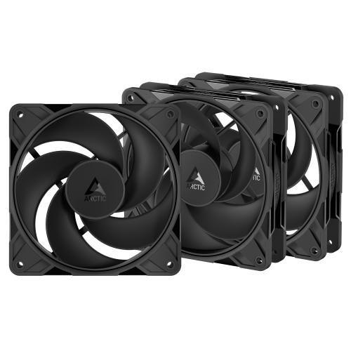 ARCTIC P12 Pro Reverse Value pack (3 ks) ventilátor - 120mm, black - Novinky AGEMcz
