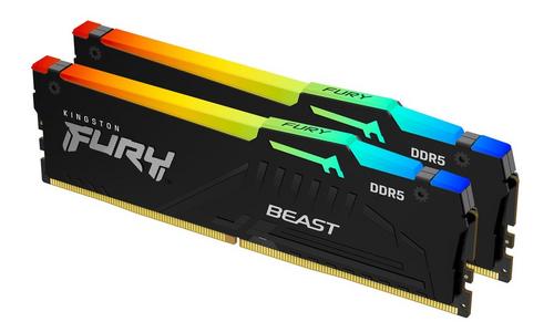 KINGSTON 32GB=2x16GB DDR5 6000MHz CL30 Fury Beast RGB EXPO/XMP - Novinky AGEMcz