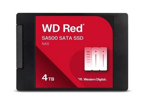 WDC RED SA500 NAS SSD WDS400T2R0A 4TB 2.5" 7mm 3D NAND - AGEMcz