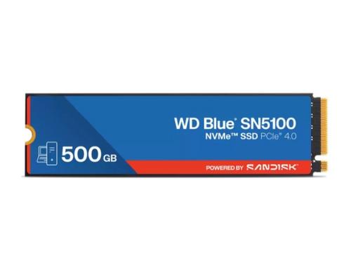 WDC BLUE SN5100 NVMe SSD WDS500G5B0E 500GB PCIe Gen4 x4 M.2 2280 - Novinky AGEMcz