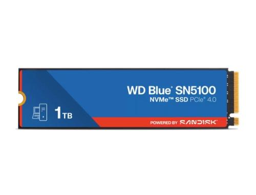 WDC BLUE SN5000 NVMe SSD WDS100T5B0E 1TB PCIe 4.0 Gen4 x4 M.2 2280 - Novinky AGEMcz