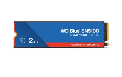 WDC BLUE SN5100 NVMe SSD WDS200T5B0E 2TB PCIe 4.0 Gen4 x4 M.2 2280 - Novinky AGEMcz
