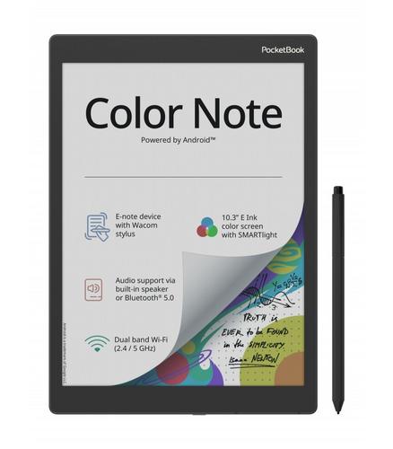 POCKETBOOK 1041 InkPad EO color Note Stormy Sea (použitý), podsvícený dotykový displej - AGEMcz