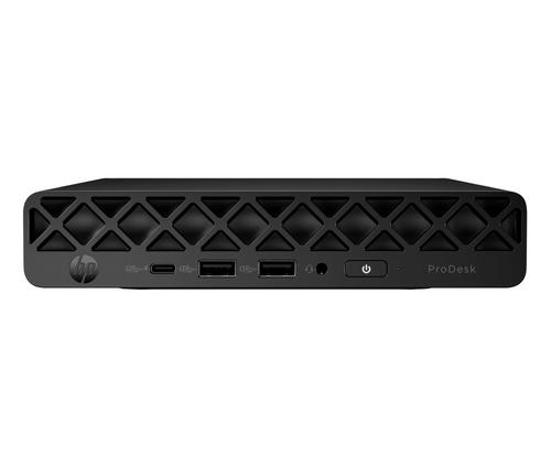 HP PC HP ProDesk 4 Mini G1i AI Ultra 7 265T, 1x16GB DDR5, 1TB M.2 SSD, Intel Graphics, 2xDP+HDMI+USB-C s power del. 100W, WiFi 6E, BT, USB kl. a myš, 90W, Win11Pro, black, 3r. onsite - AGEMcz