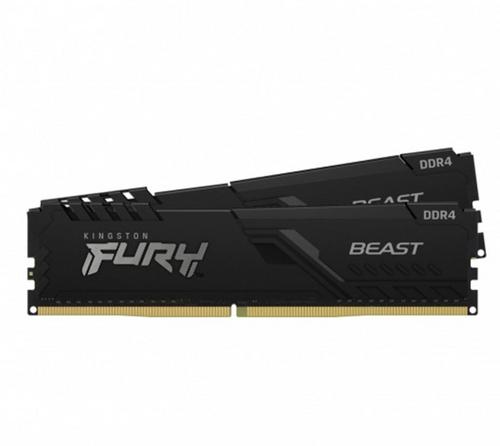 KINGSTON 32GB=2x16GB DDR4 3200MHz CL16 Fury Beast Black XMP - Novinky AGEMcz