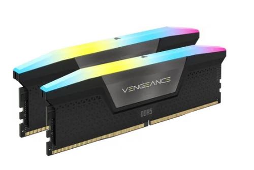 CORSAIR 32GB=2x16GB DDR5 6000MHz CL38 Vengeance RGB XMP Grey - AGEMcz