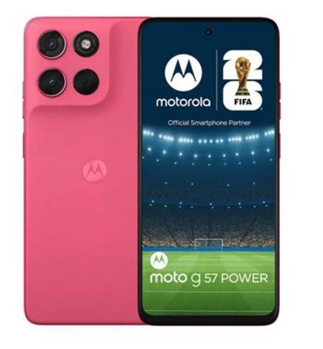 MOTOROLA Moto G57 12+256GB 5G Dual SIM PANTONE Pink Lemonade (pink)