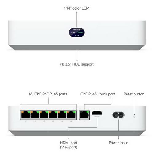UBIQUITI (rozbalený) UNIFI NVR UNVR-Instant Network Video Recorder Instant - Doprodej AGEMcz