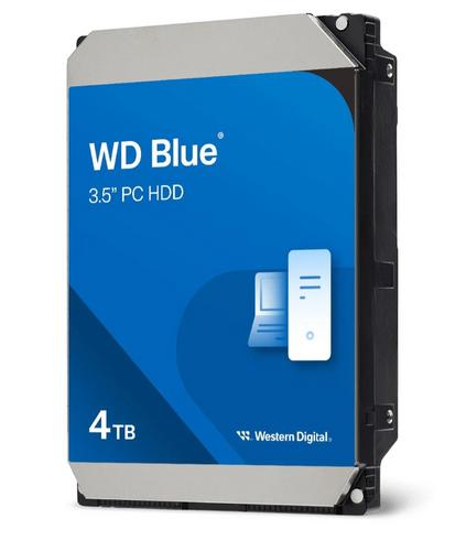 WDC WD40EZZX hdd 4TB SATA3-6Gbps 5400rpm 128MB WD Blue - AGEMcz