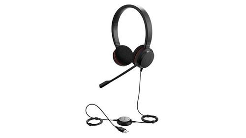 Jabra Evolve 20 SE , Stereo MS USB-C/A, kožené, černé - AGEMcz