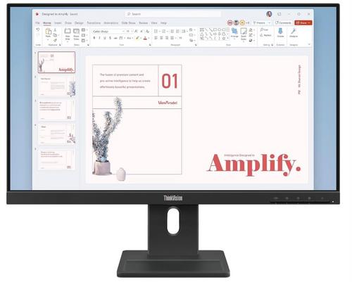 LENOVO ThinkVision E24-40, 23,8", FHD IPS, 16:9, 1920x1080, 6ms, 250nit, 1300:1, HDMI, DP, VGA, Repro, černá - AGEMcz