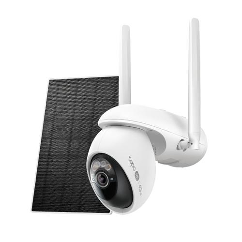 TP-LINK Tapo C665G KIT Solárně napájená bezpečnostní kamera s otáčením/naklápěním (Pan/Tilt), Wi-Fi a 4G LTE (Sada) - Novinky AGEMcz