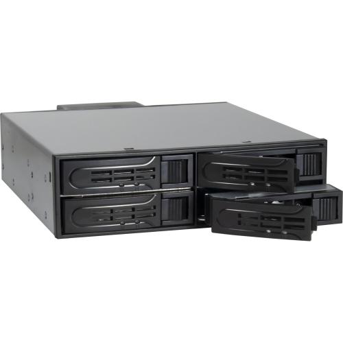 INTER-TECH rámeček ST-5244 pro 4x2,5" SATA/SAS do 5,25" pozice - Novinky AGEMcz