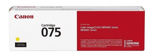 CANON 075 Y originální toner yellow pro LBP645cdw, LBP647cdw, MF664Cdw a MF667Cdw - AGEMcz