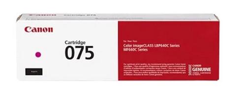 CANON 075 M originální toner magenta pro LBP645cdw, LBP647cdw, MF664Cdw a MF667Cdw - AGEMcz