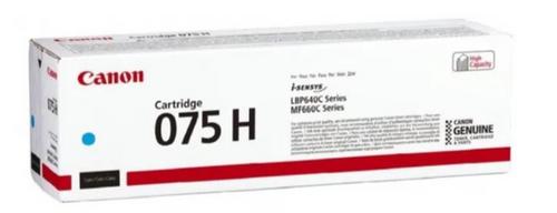 CANON 075 H C originální toner cyan pro LBP645cdw, LBP647cdw, MF664Cdw a MF667Cdw - AGEMcz