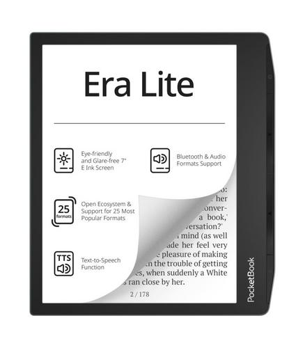 POCKETBOOK 710 ERA LITE InkPad Stone Green 16GB, dotykový displej s integrovaným SMARTlight - Novinky AGEMcz