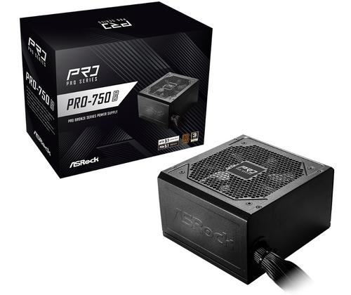 ASROCK zdroj PRO 750W Bronze PRO-750B 80Plus Bronze, ATX3.1 - Novinky AGEMcz
