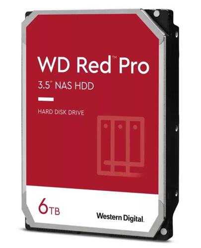 WDC WD6006FFBX hdd RED PRO 6TB SATA3-6Gbps 7200rpm 256MB RAID (24x7 pro NAS) 238MB/s CMR - Novinky AGEMcz