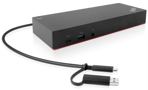 LENOVO TP Port ThinkPad HYBRID USB-C with USB-A Dock, black - AGEMcz