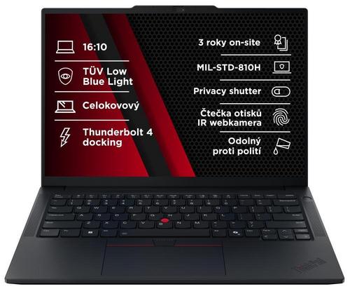 LENOVO NB ThinkPad E14, Gen 7, 14,0" VUXGA, Core Ultra 7 255H, RAM 32GB, SSD 1TB, Win11Pro, černý - Novinky AGEMcz